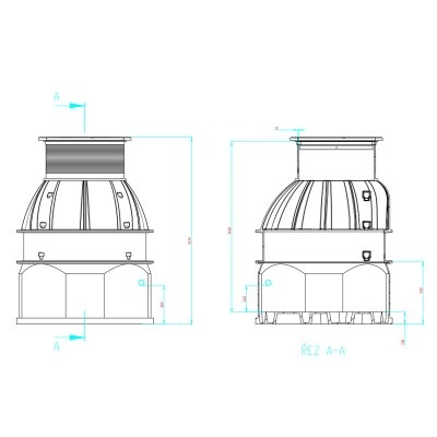 Vodomerná šachta 100/140